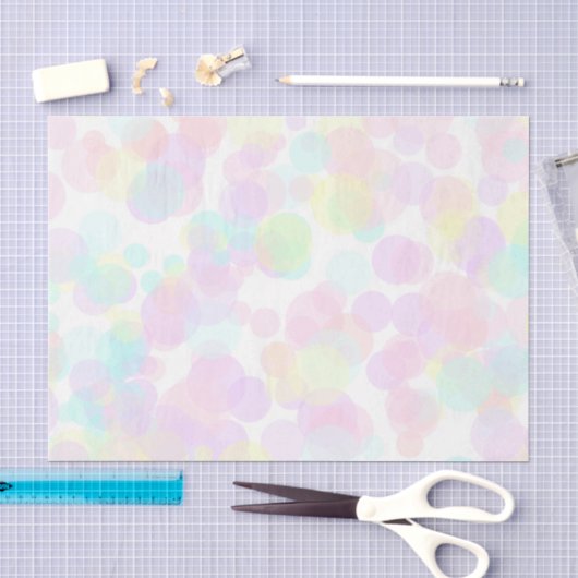 glücklicher Geburtstag Disco-Kugeln Eiscreme-Muste Seidenpapier (Handwerk)