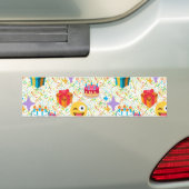 glücklicher Geburtstag Emoji Autoaufkleber (Auf Auto)