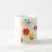 glücklicher Geburtstag Emoji Kaffeetasse (Mittel)