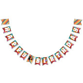 GLÜCKLICHER GEBURTSTAG FARBIGER RAINBOW PERSONALIS WIMPELKETTE (Alle)