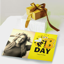 Glücklicher Geburtstag Foto Grußkarte Karte