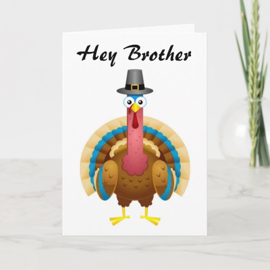 GLÜCKLICHER GEBURTSTAG FÜR MEIN **BRUDER** KARTE (Vorderseite)