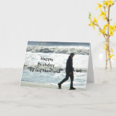 GLÜCKLICHER GEBURTSTAG FÜR MEIN HUSBAND KARTE (Gelbe Blume)