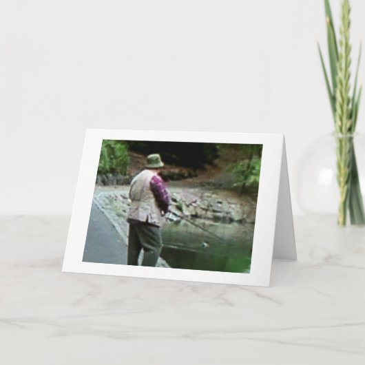 GLÜCKLICHER GEBURTSTAG FÜR MEIN ***LIEBLINGSFISCHE KARTE (Vorderseite)