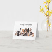 **GLÜCKLICHER GEBURTSTAG FÜR MEIN LIEBLINGSVETERIN KARTE (Gelbe Blume)