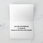 ***GLÜCKLICHER GEBURTSTAG*** FÜR MEINE NIECE KARTE (Innenseite)