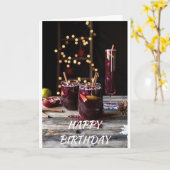 GLÜCKLICHER GEBURTSTAG FÜR MEINE (ODER UNSERE) **B KARTE (Gelbe Blume)