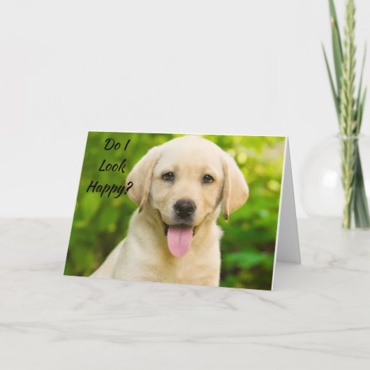 GLÜCKLICHER GEBURTSTAG FÜR MICH ***HUSBAND*** KARTE (Vorderseite)