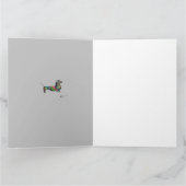 Glücklicher Geburtstag geklappte Grußkarte Blank I Karte (Innenseite)