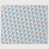 Glücklicher Geburtstag Geschenkpapier (Flach)