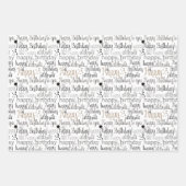 Glücklicher Geburtstag Geschenkpapier Set (Vorderseite 2)