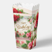 glücklicher Geburtstag Geschenkschachtel (Rückseite)