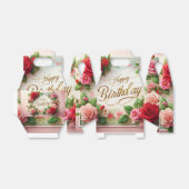 glücklicher Geburtstag Geschenkschachtel (Ungefaltet)