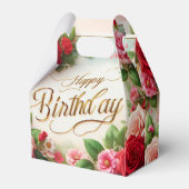 glücklicher Geburtstag Geschenkschachtel (Vorderseite)