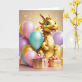 Glücklicher Geburtstag /Ihre Nachricht hinzufügen Karte (Gelbe Blume)