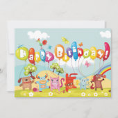 glücklicher Geburtstag Karte (Vorderseite)