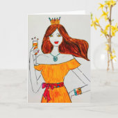 glücklicher Geburtstag Karte (Gelbe Blume)