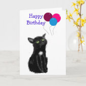 Glücklicher Geburtstag Karte (Gelbe Blume)