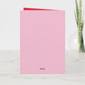 glücklicher Geburtstag Karte (Rückseite)