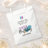 GLÜCKLICHER GEBURTSTAG Kid's Summer Ice Pop Party Geschenktütchen (Ausgeschnitten)