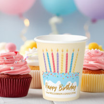Glücklicher Geburtstag Kuchen Chic Benutzerdefinie