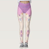 glücklicher Geburtstag Leggings (Vorderseite)