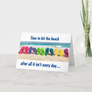 GLÜCKLICHER GEBURTSTAG MIT DREHEND       FLOPSCard Karte