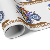 Glücklicher Geburtstag moto x Packpapier (Rolleneckpunkt)