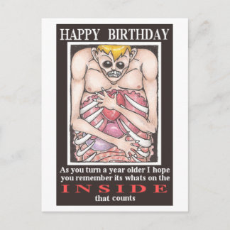 glücklicher Geburtstag Postkarte