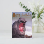 glücklicher Geburtstag Postkarte (Stehend Vorderseite)