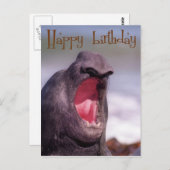 glücklicher Geburtstag Postkarte (Vorne/Hinten)