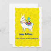 glücklicher Geburtstag Save The Date (Vorne/Hinten)