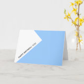 Glücklicher Geburtstag, Sie Karte (Gelbe Blume)