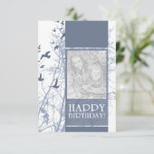 glücklicher Geburtstag (Silhouette) (Stehend Vorderseite)