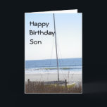GLÜCKLICHER GEBURTSTAG ***SON*** GENIESSEN! KARTE<br><div class="desc">Diese Karte ist so cool. Ihr Sohn wird es sicher Liebe geben, also schicken Sie es doch noch heute! Wenn Ihr SON den Strand so Liebe wie wir, als wir dort gelebt haben - das wird ein riesiges Lächeln auf SEIN GESICHT!!!! VIELEN DANK, dass Sie bei einem meiner acht Läden...</div>
