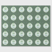Glücklicher Geburtstag St. Patrick Junge Geschenkpapier (Flach)