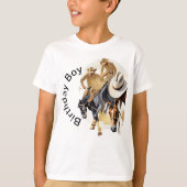 glücklicher Geburtstag T-Shirt (Vorderseite)