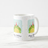 Glücklicher Geburtstag Tasse – Farbiger Spaß Gebur (VorderseiteRechts)