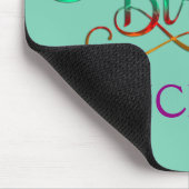 GLÜCKLICHER GEBURTSTAG - Textgestaltung + Ihre eig Mousepad (Ecke)