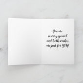 ***GLÜCKLICHER GEBURTSTAG UND LEICHTE CHRISTMAS*** FEIERTAGSKARTE (Innenseite)