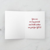 ***GLÜCKLICHER GEBURTSTAG UND LEICHTE CHRISTMAS*** FEIERTAGSKARTE (Innenseite)