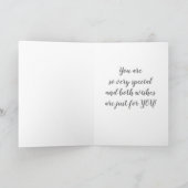 ***GLÜCKLICHER GEBURTSTAG UND LEICHTE CHRISTMAS*** FEIERTAGSKARTE (Innenseite)