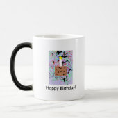 Glücklicher Geburtstag Verwandlungstasse (Links)