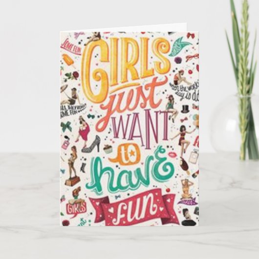 GLÜCKLICHER GEBURTSTAG VON ALLEN UNS KARTE (Vorderseite)