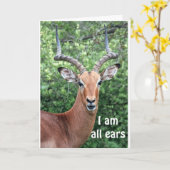 GLÜCKLICHER GEBURTSTAG VON "KOPFTIK" KARTE (Gelbe Blume)