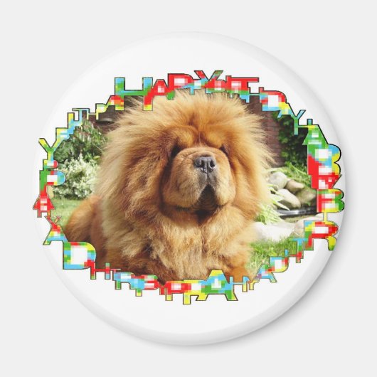 Glücklicher Geburtstag WILDboy Magnet (Vorne)