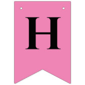 Glücklicher Geburtstag  Wimpelkette (Zweite Fahne)