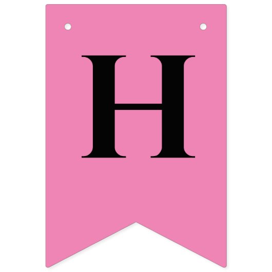 Glücklicher Geburtstag  Wimpelkette (Zweite Fahne)