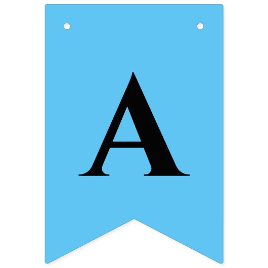 Glücklicher Geburtstag  Wimpelkette (Dritte Fahne)