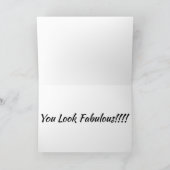 **GLÜCKLICHER GEBURTSTAG*** ZU EINER "FABULOUS LAD KARTE (Innenseite)